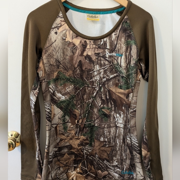 Realtree Camo Fleece Lined Hunting Shirt - Women's Small - Picture 7 of 7